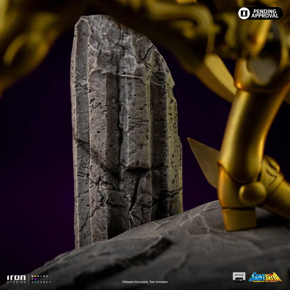 082026 - Saint Seiya - Sagittarius Aiolos - Statuette Iron Studio
