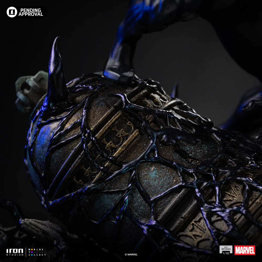 082026 - Marvel - Spider-Man Black - Statuette Iron Studio