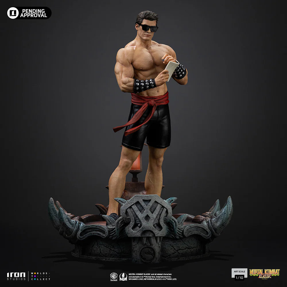 082026 - Mortal Kombat - Johnny Cage - Statuette Iron Studio