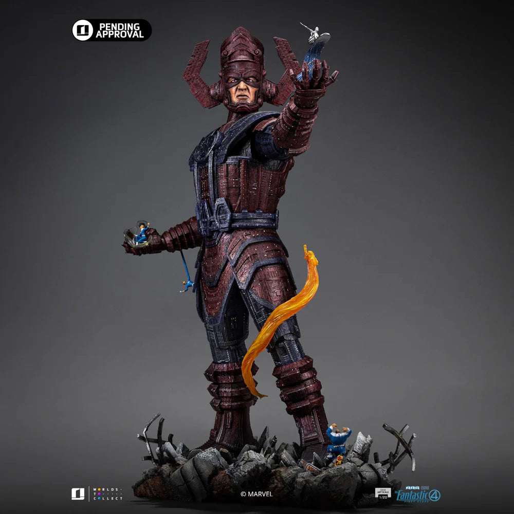 082026 - Fantastic Four - Galactus Battle (Deluxe) - Diorama Iron Studio