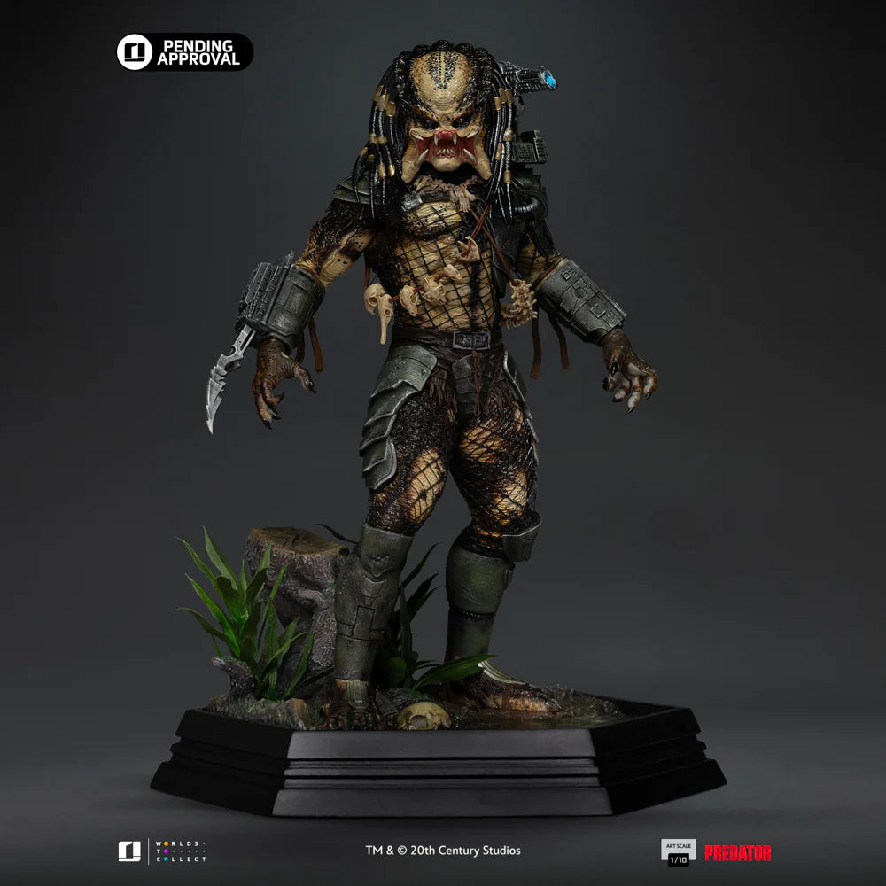 082026 - Predator - Jungle Hunter - Statuette Iron Studio