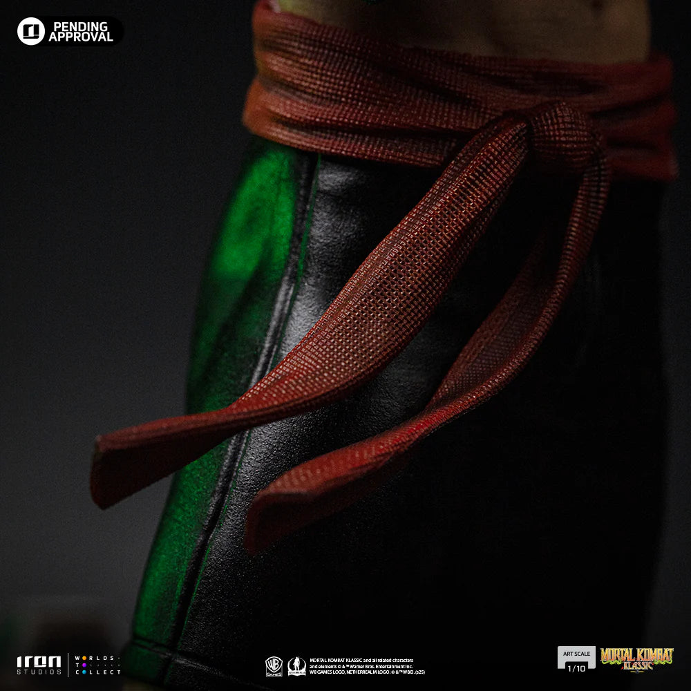 082026 - Mortal Kombat - Johnny Cage - Statuette Iron Studio