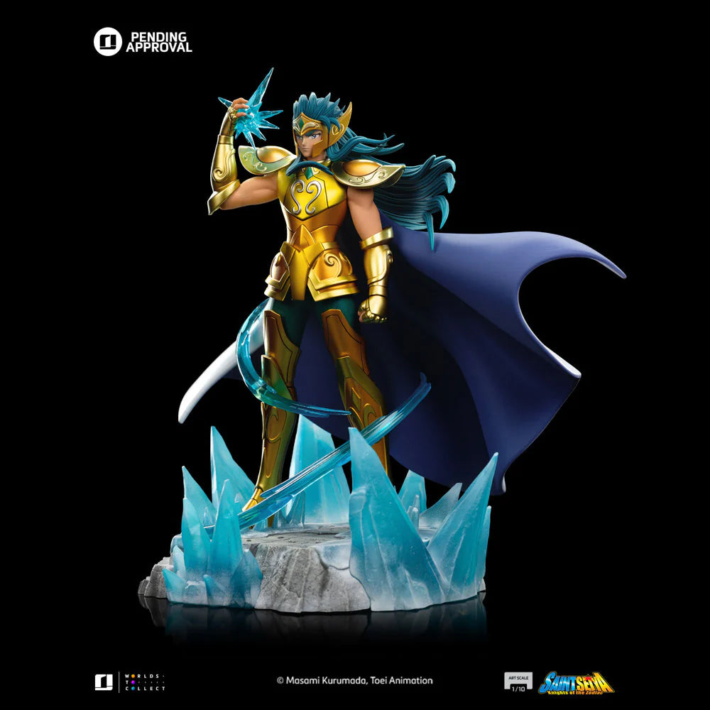 052026 - Saint-Seiya - Camus/Aquarius - Statuette Iron Studio
