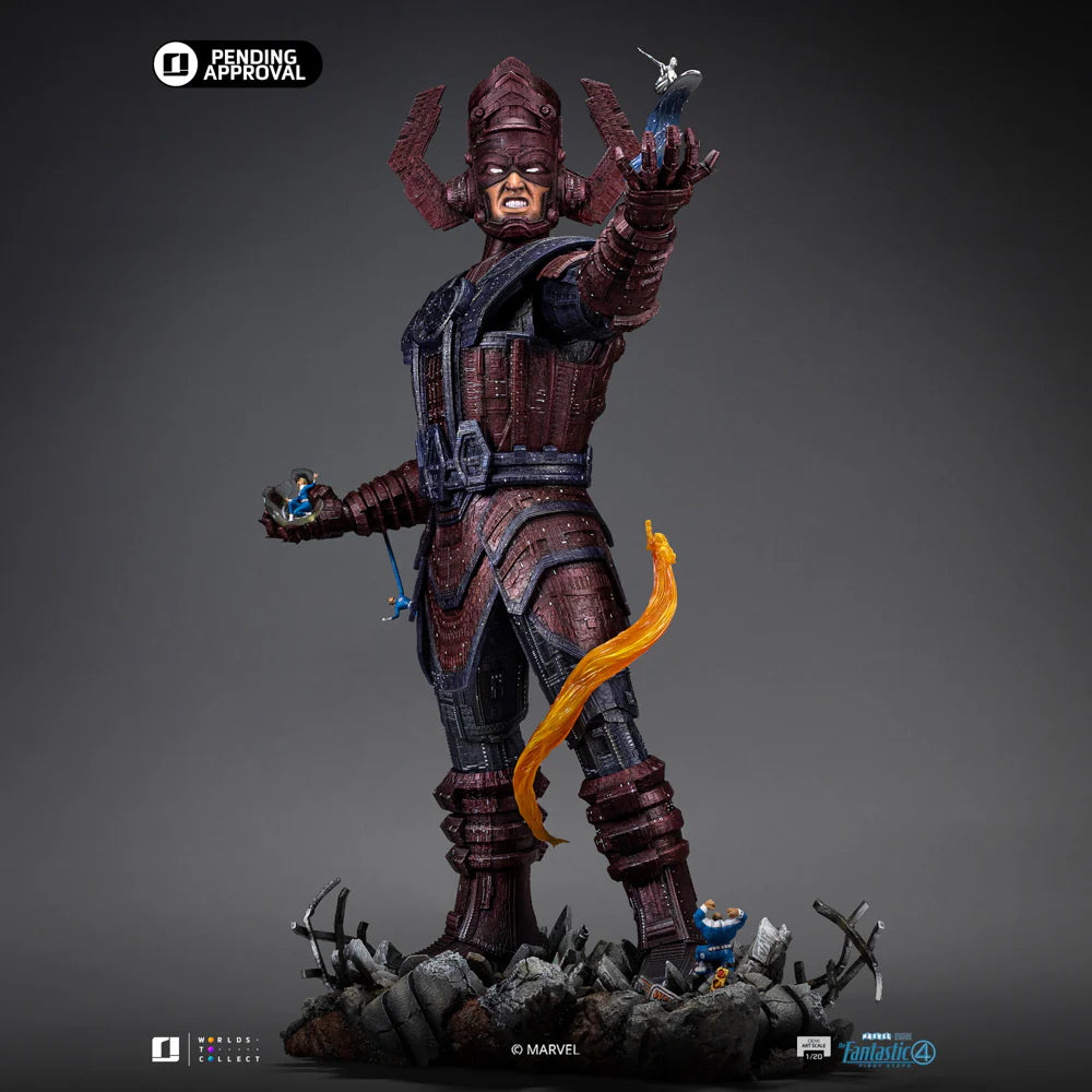 082026 - Fantastic Four - Galactus Battle (Deluxe) - Diorama Iron Studio