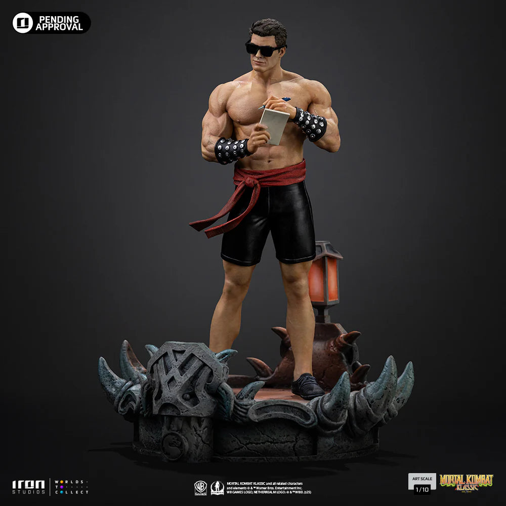 082026 - Mortal Kombat - Johnny Cage - Statuette Iron Studio