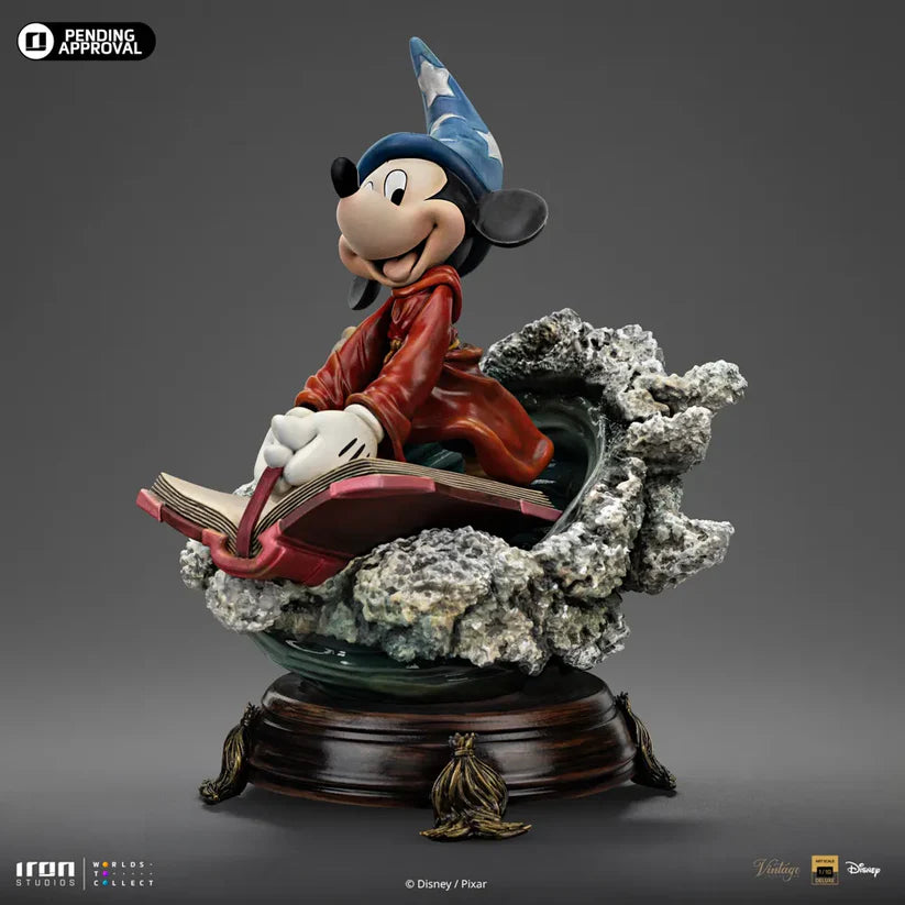 122025 - Disney - Sorcerer Mickey (Vintage Collection) - Statuette Iron Studio