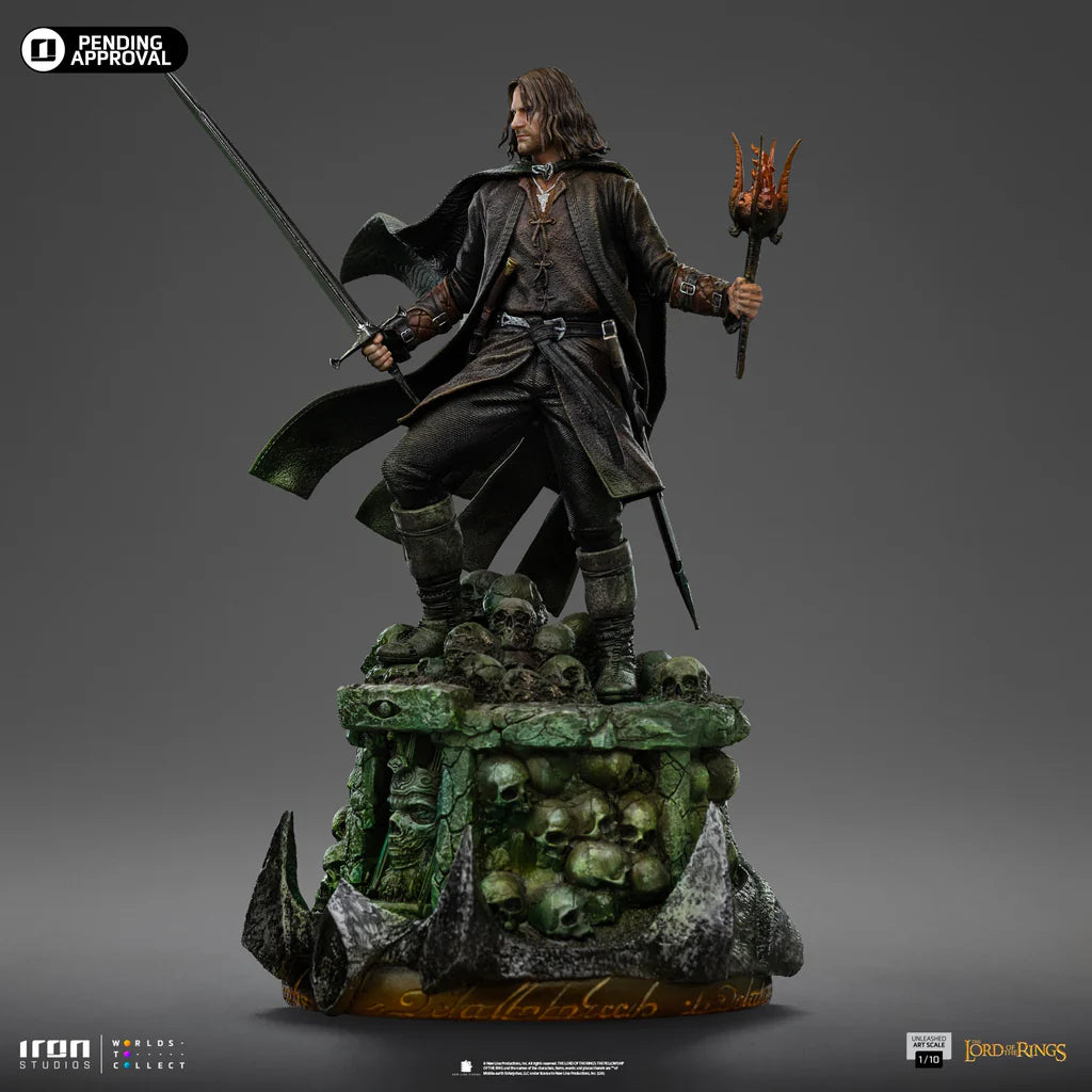 022026 - Seigneur des Anneaux - Aragorn (Unleashed) - Statuette Iron Studio