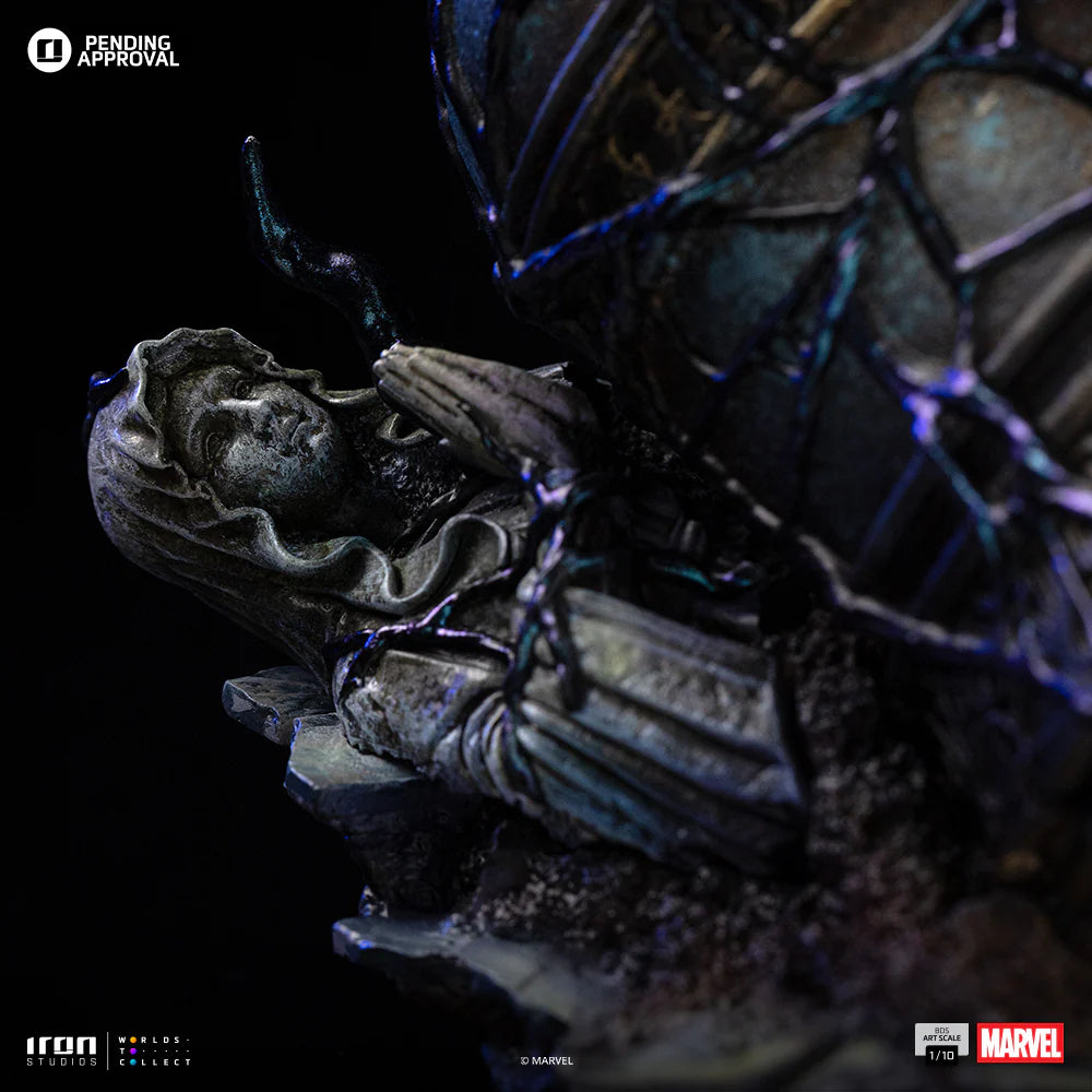 082026 - Marvel - Spider-Man Black - Statuette Iron Studio
