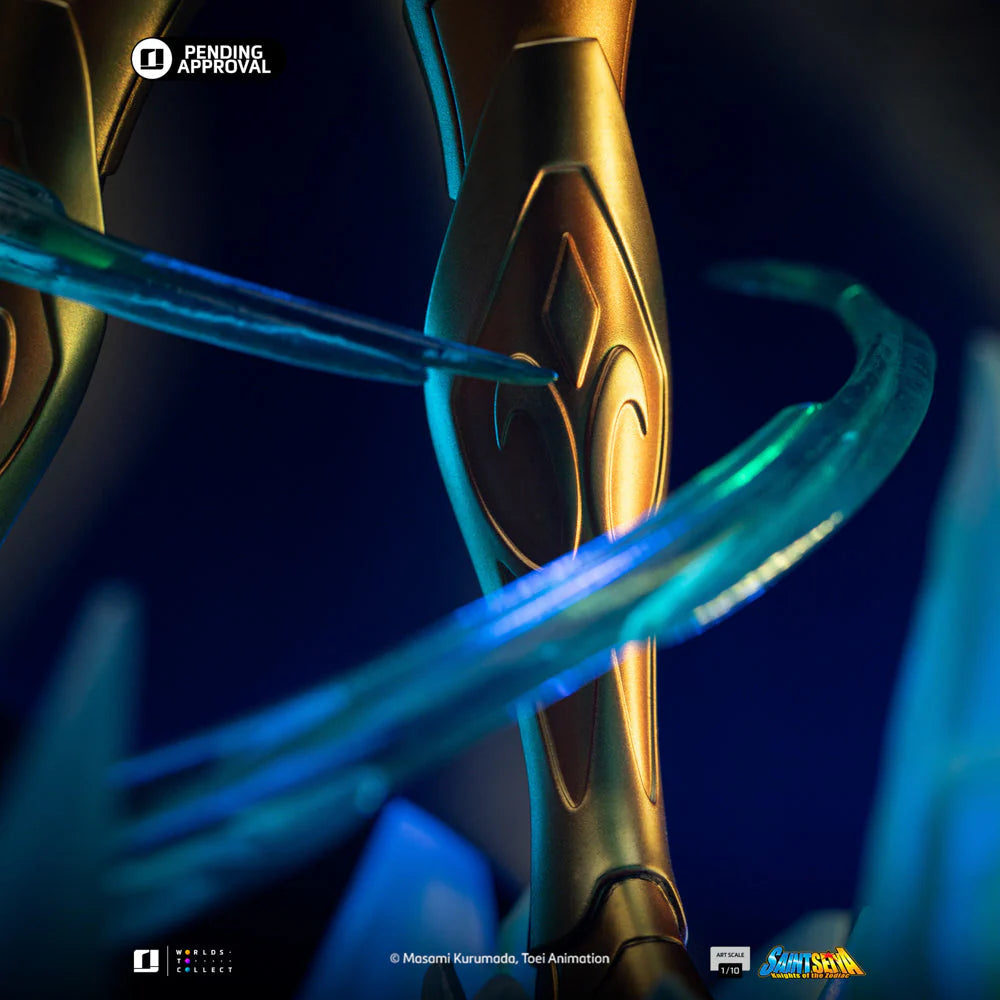 052026 - Saint-Seiya - Camus/Aquarius - Statuette Iron Studio