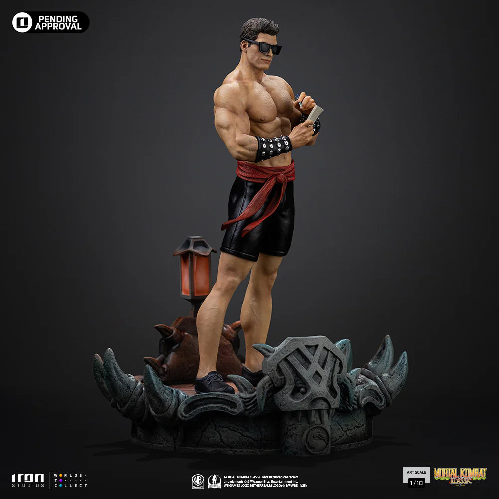 082026 - Mortal Kombat - Johnny Cage - Statuette Iron Studio