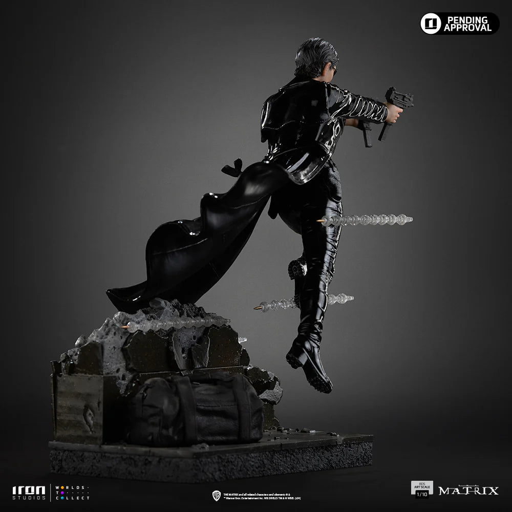 082026 - Matrix - Trinity - Statuette Iron Studio