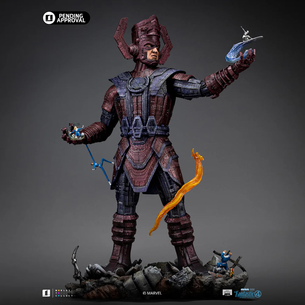 082026 - Fantastic Four - Galactus Battle (Deluxe) - Diorama Iron Studio