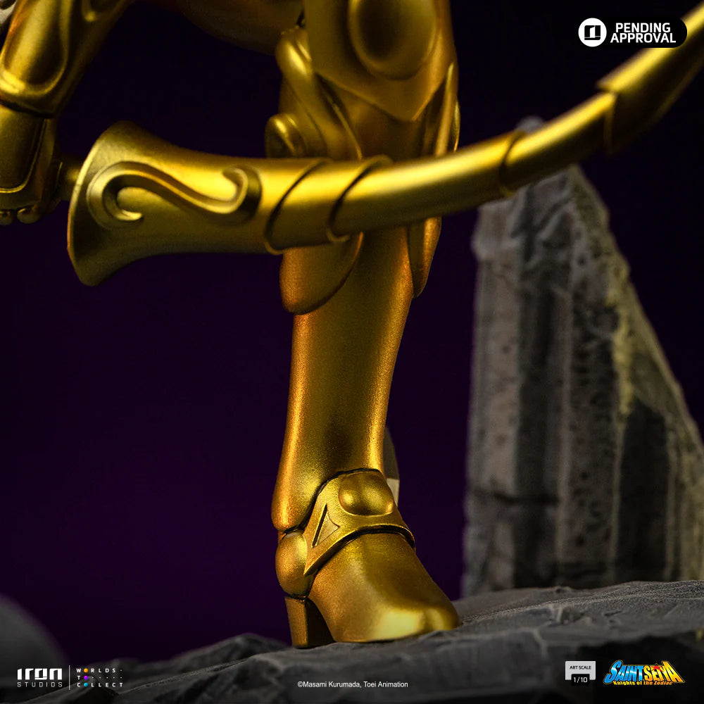 082026 - Saint Seiya - Sagittarius Aiolos - Statuette Iron Studio