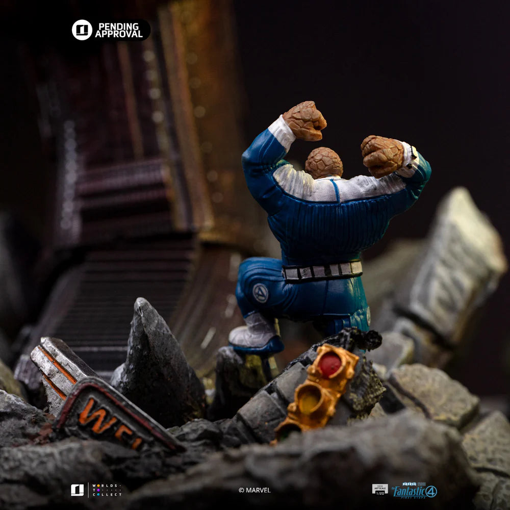 082026 - Fantastic Four - Galactus Battle (Deluxe) - Diorama Iron Studio