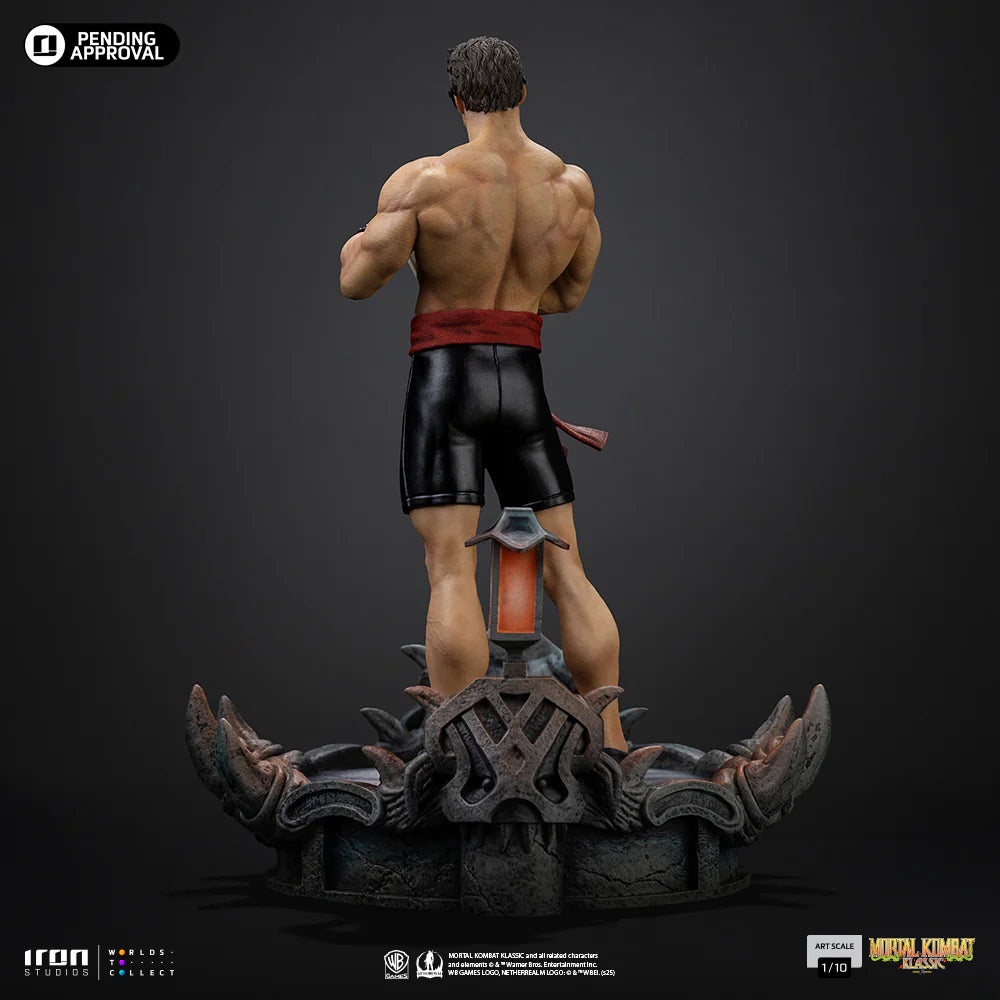 082026 - Mortal Kombat - Johnny Cage - Statuette Iron Studio