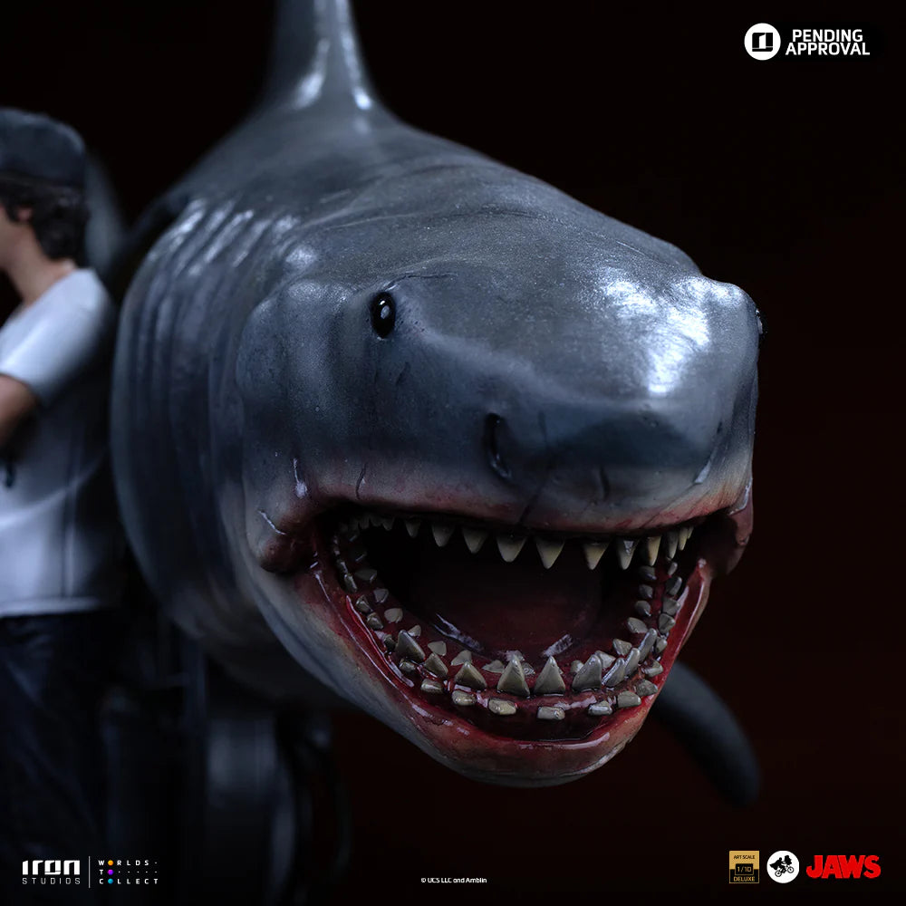 112026 - Jaws - Steven Spielberg Jaws 50th anniversary - Statuette Iron Studio