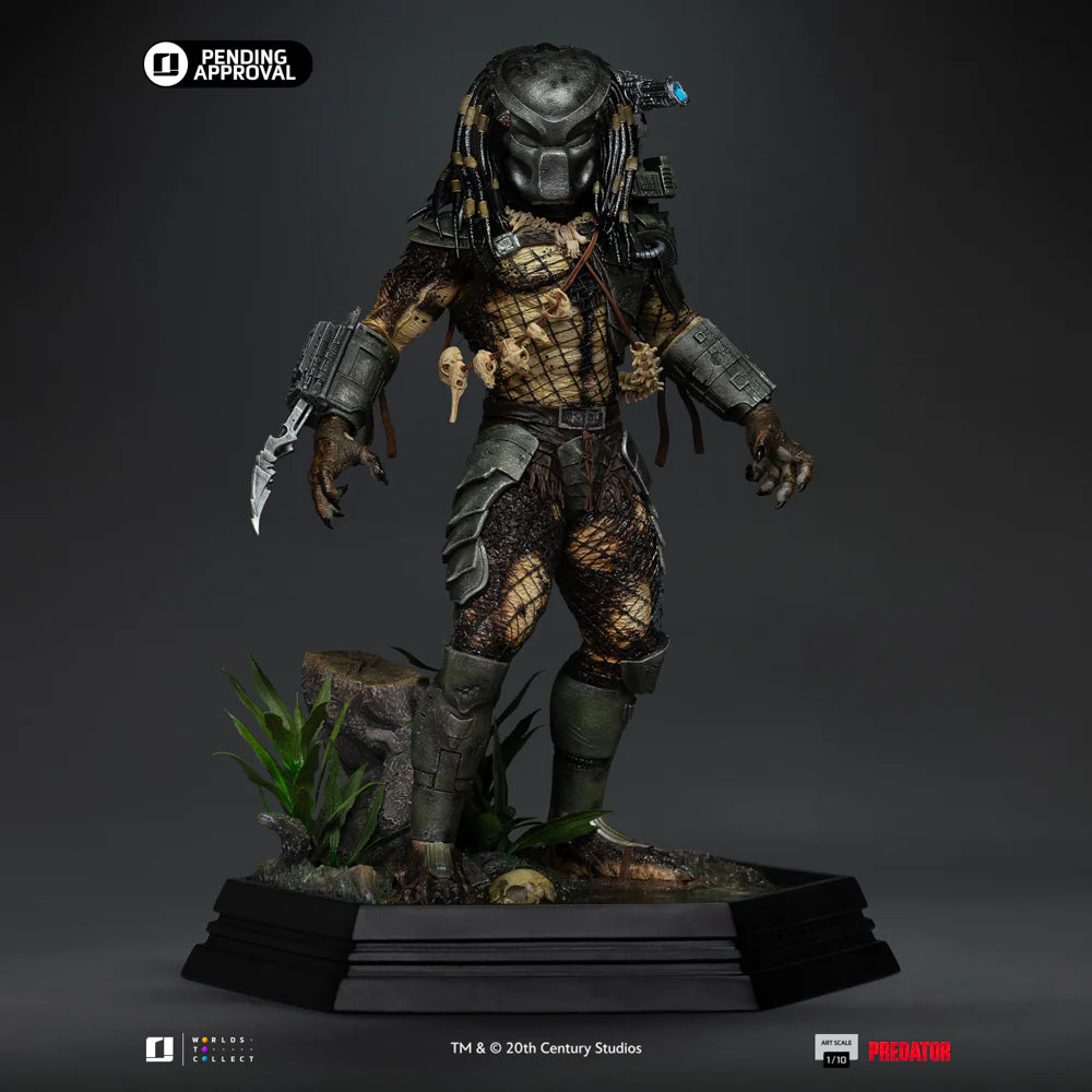 082026 - Predator - Jungle Hunter - Statuette Iron Studio