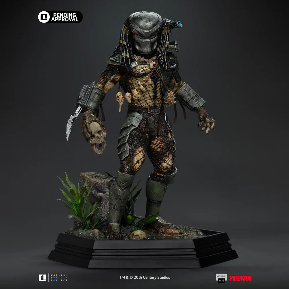 082026 - Predator - Jungle Hunter - Statuette Iron Studio