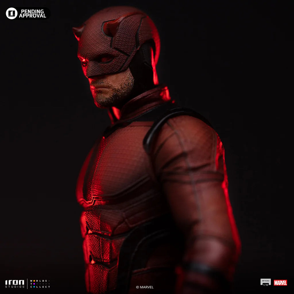 022026 - Marvel - Daredevil (Born Again Ver.) - Statuette Iron Studio