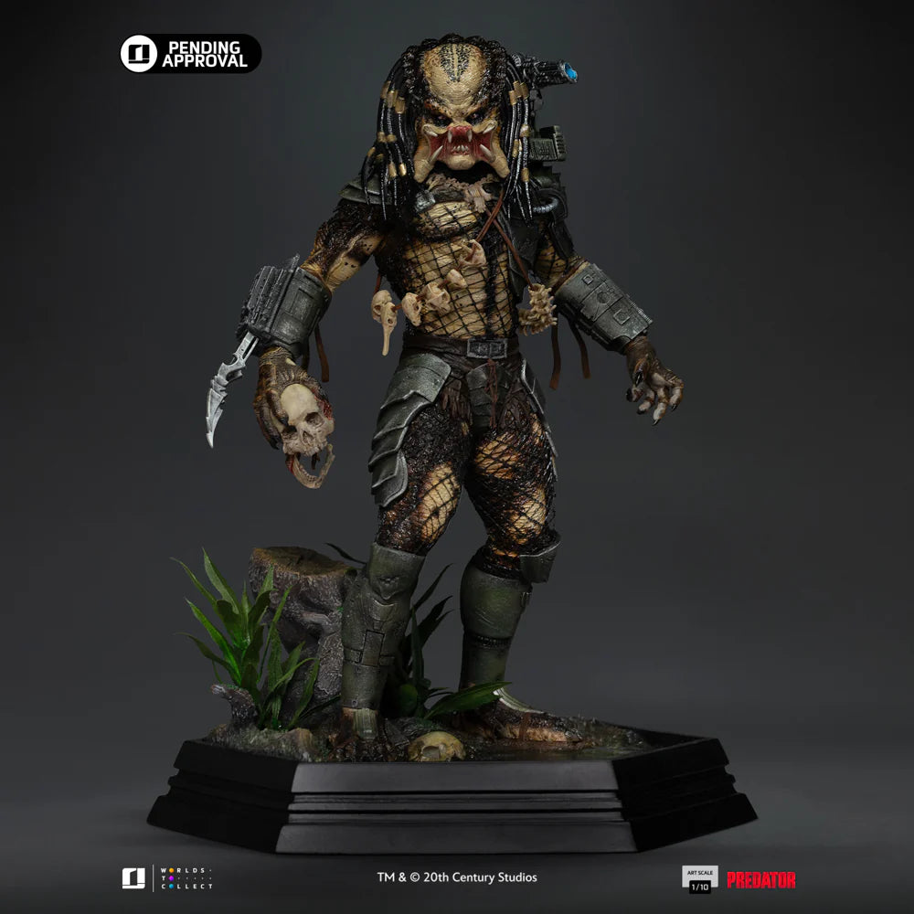 082026 - Predator - Jungle Hunter - Statuette Iron Studio