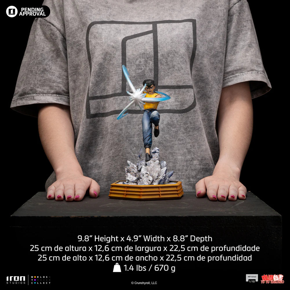 122025 - Yu Yu Hakusho - Yusuke Urameshi - Statuette Iron Studio