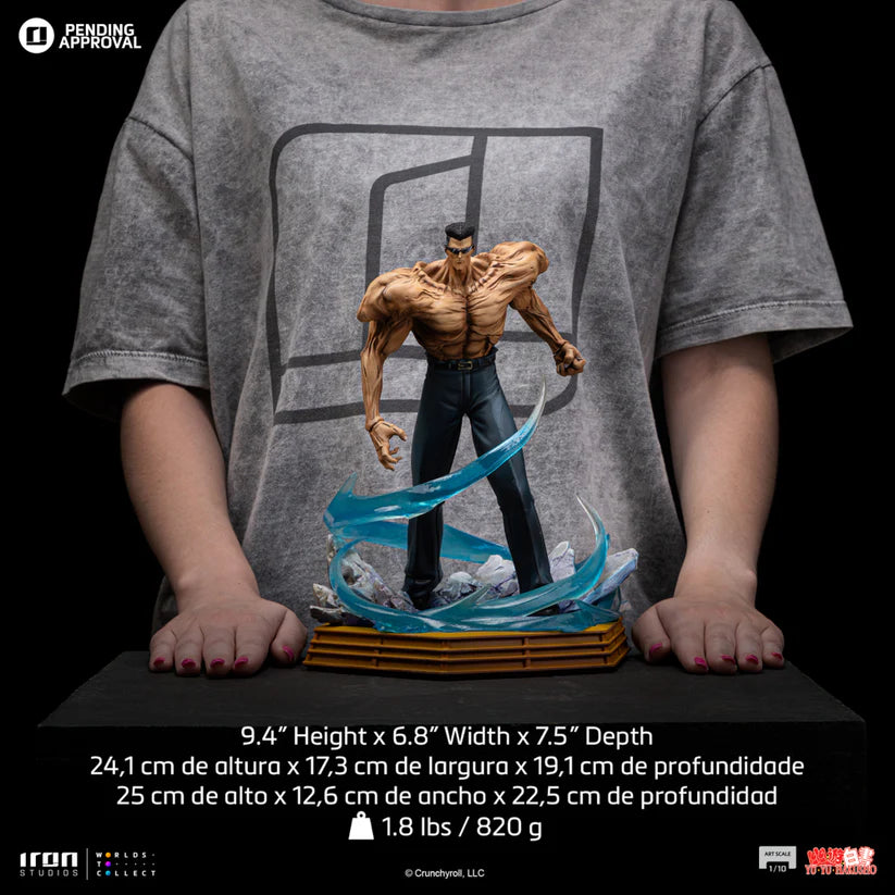 122025 - Yuyu Hakusho - Toguro - Statuette Iron Studio