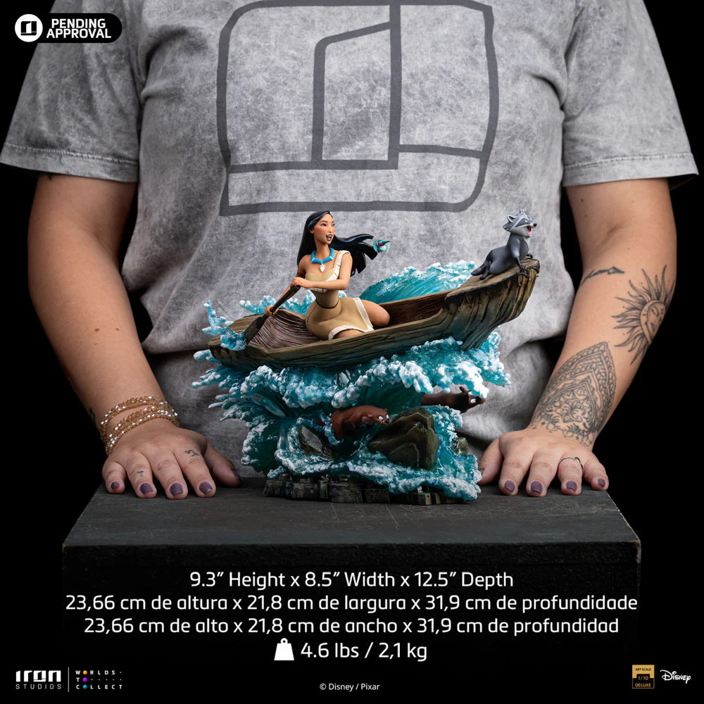 122025 - Disney - Pocahontas - Statuette Iron Studio