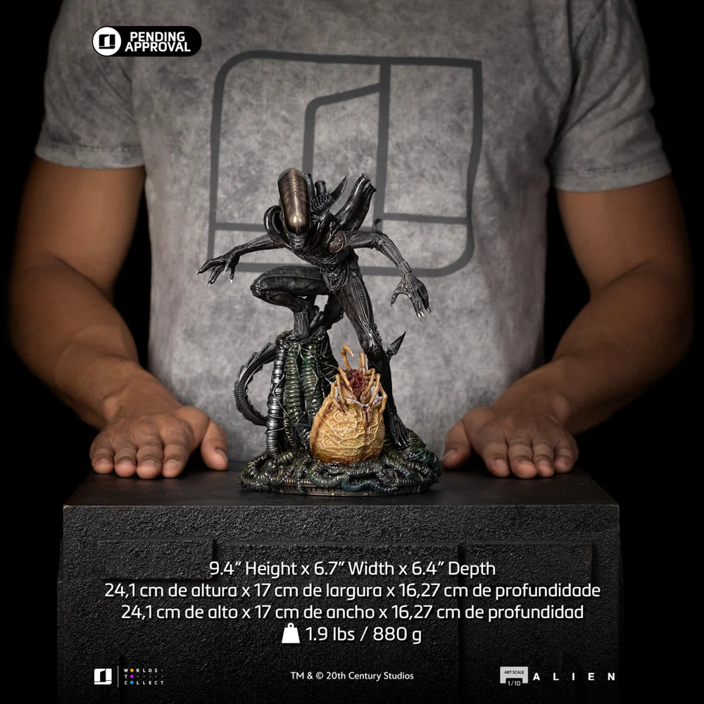 062026 - Alien - Alien Big Chap - Statuette Iron Studio