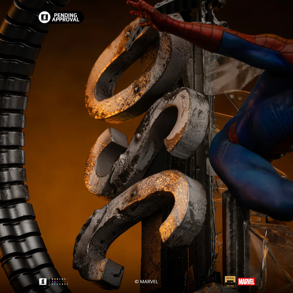 022026 - Marvel - Spider-man (10th Anniversary) - Statuette Iron Studio