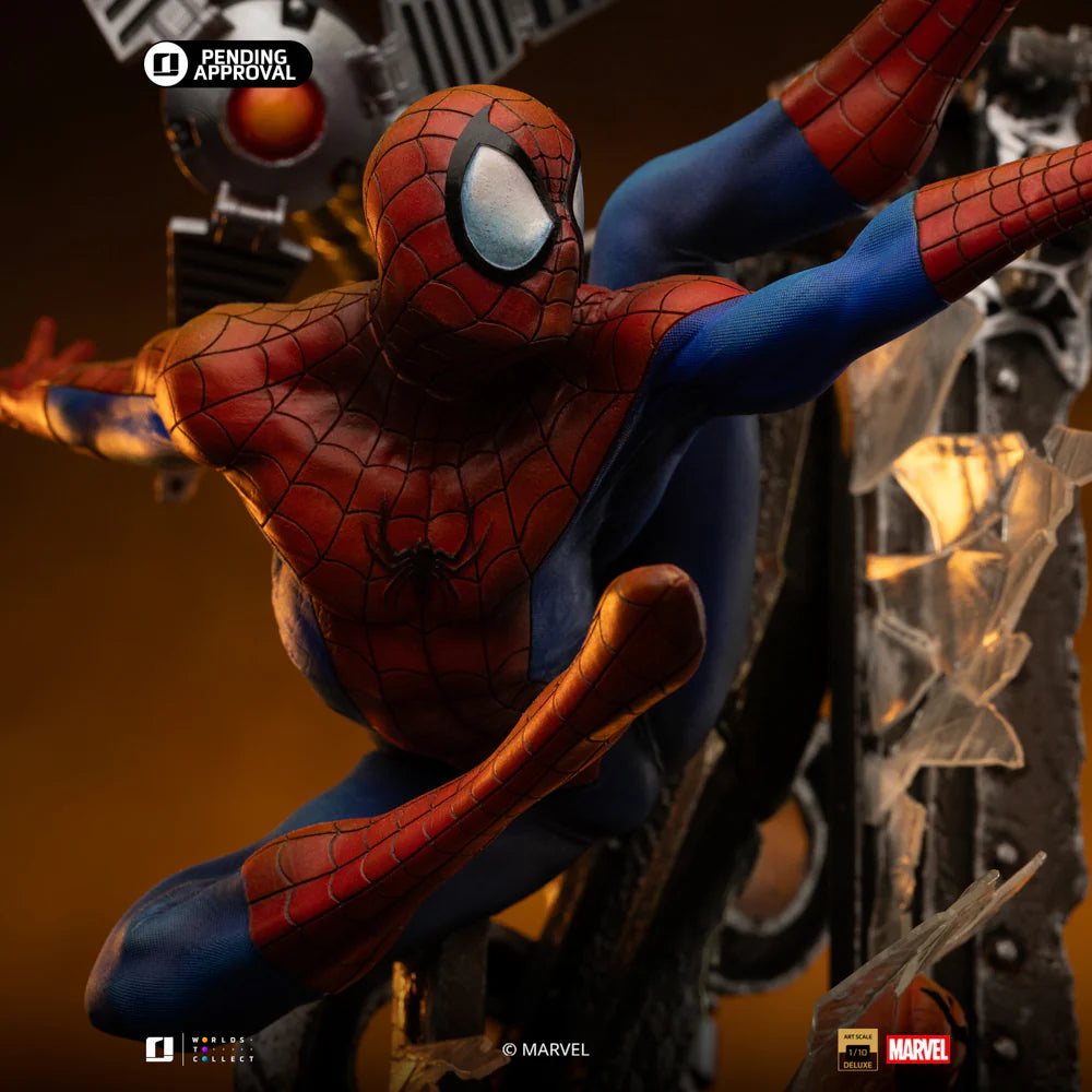 022026 - Marvel - Spider-man (10th Anniversary) - Statuette Iron Studio