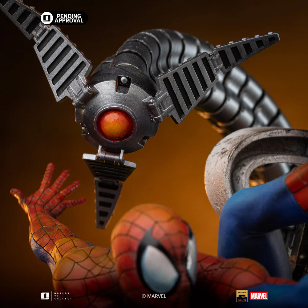 022026 - Marvel - Spider-man (10th Anniversary) - Statuette Iron Studio