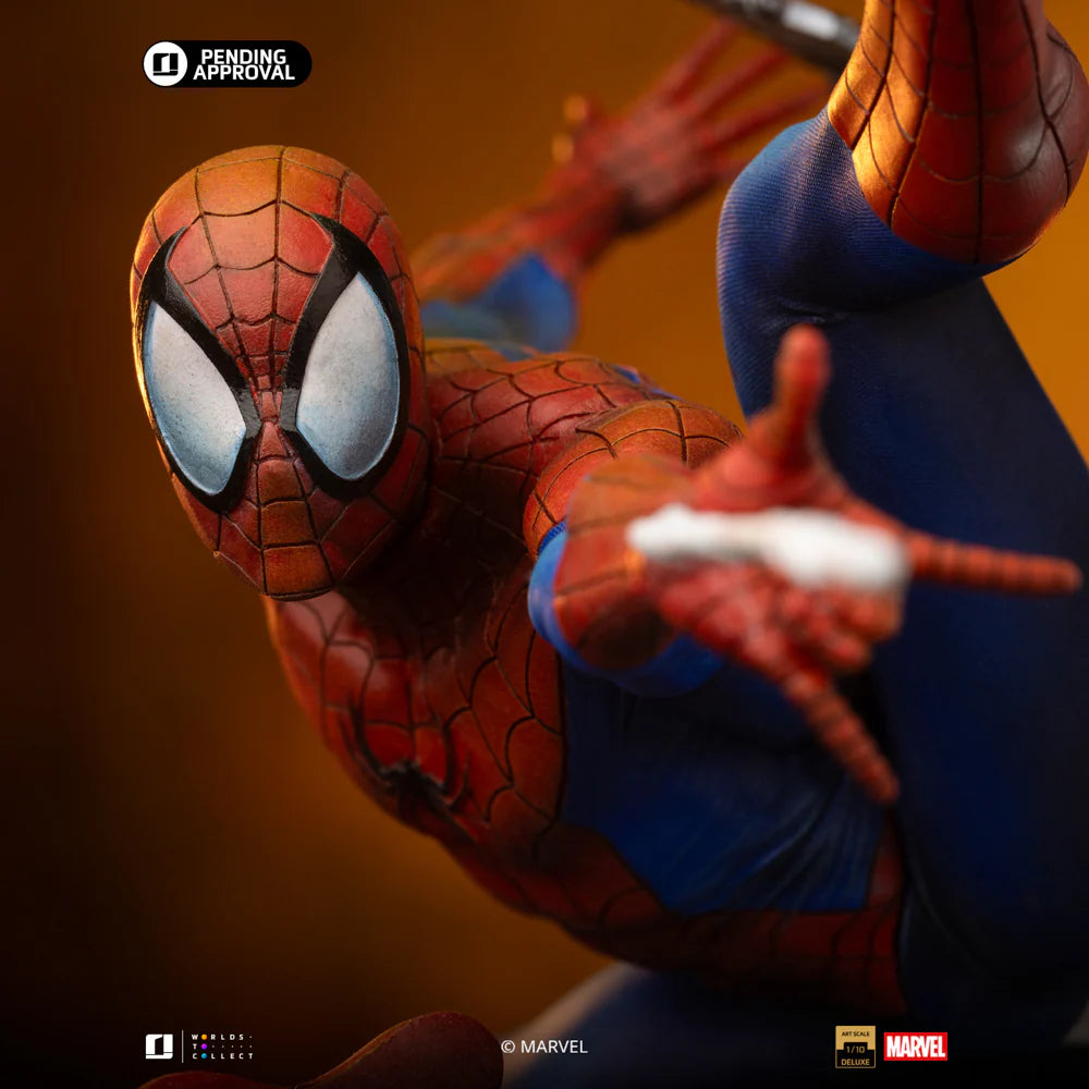 022026 - Marvel - Spider-man (10th Anniversary) - Statuette Iron Studio