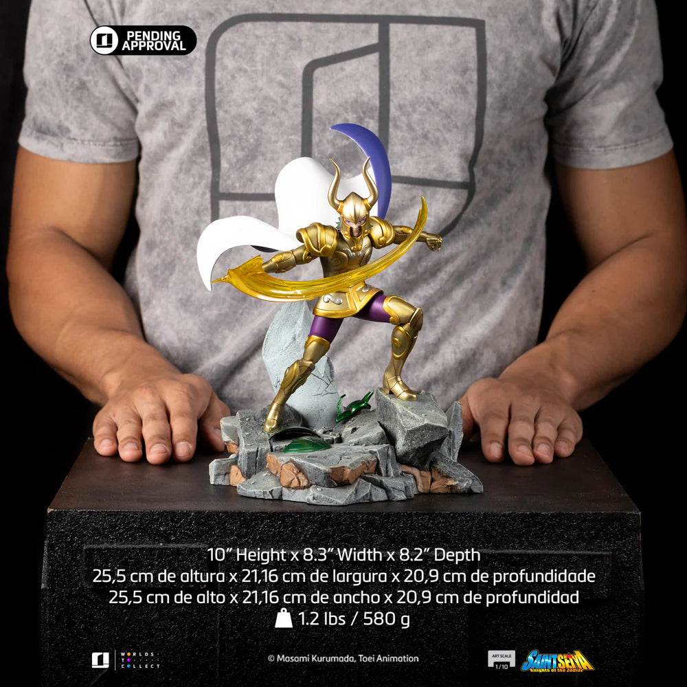 062026 - Saint-Seiya - Shura/Capricorn - Statuette Iron Studio
