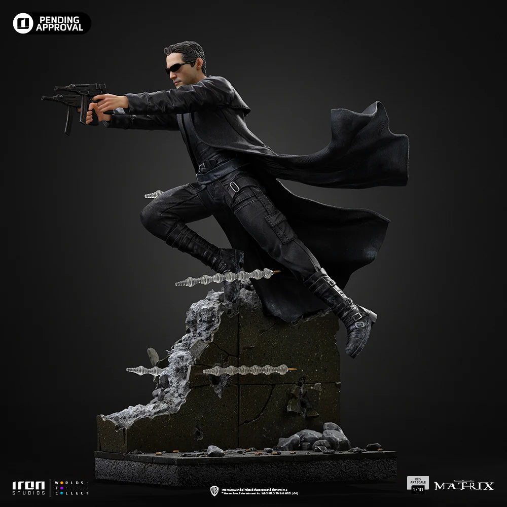 082026 -  Matrix - Neo -Statuette Iron Studio