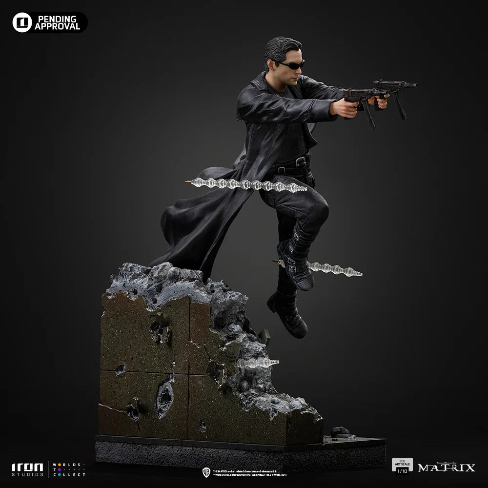 082026 -  Matrix - Neo -Statuette Iron Studio