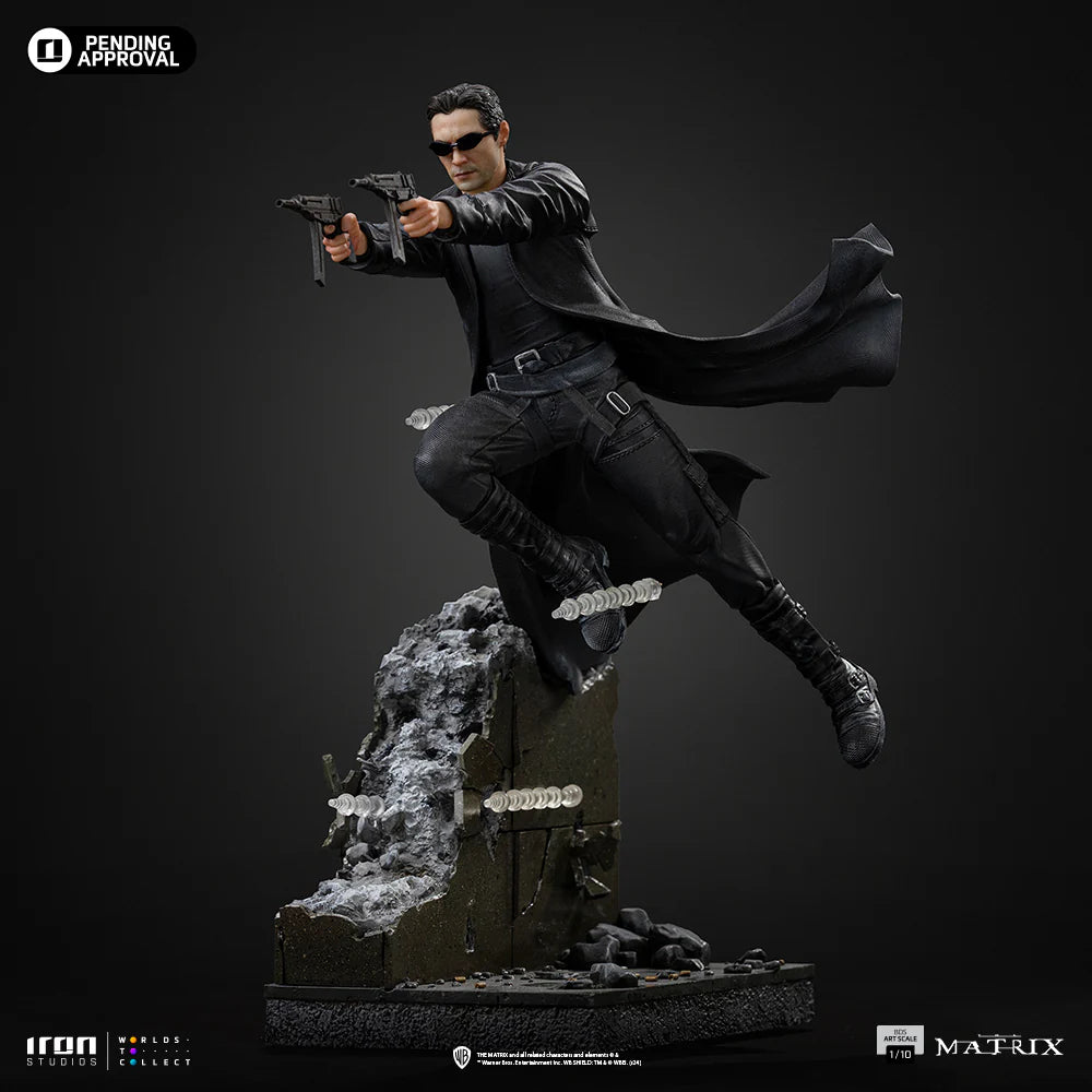 082026 -  Matrix - Neo -Statuette Iron Studio