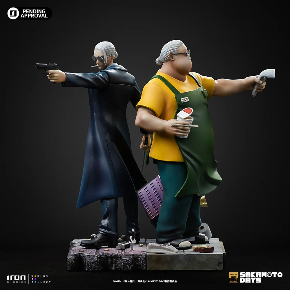 082026 - Sakamoto Days - Taro Sakamoto - Statuette Iron Studio