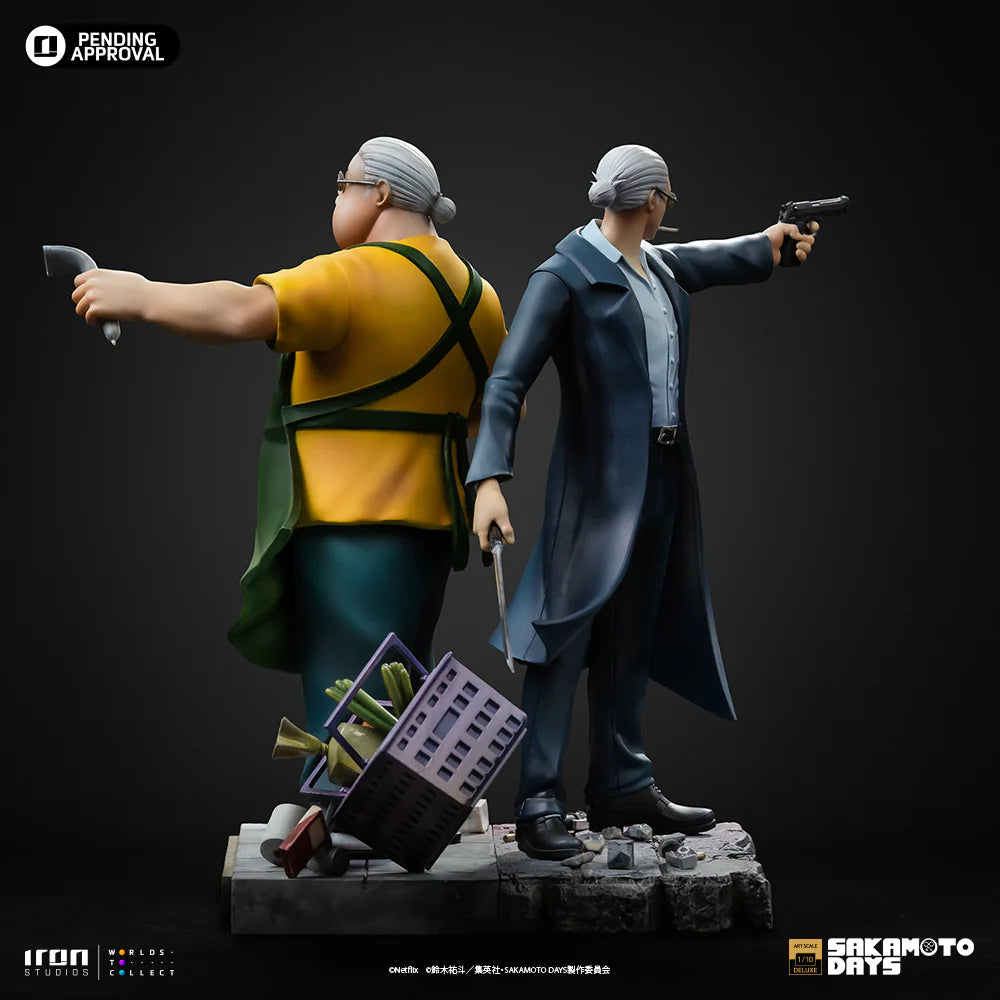 082026 - Sakamoto Days - Taro Sakamoto - Statuette Iron Studio