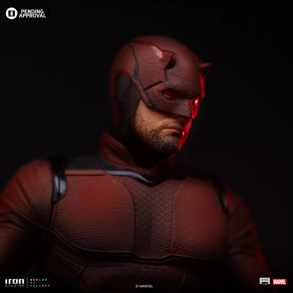 022026 - Marvel - Daredevil (Born Again Ver.) - Statuette Iron Studio