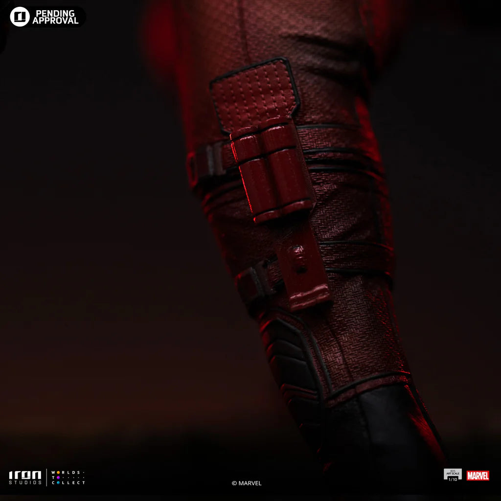022026 - Marvel - Daredevil (Born Again Ver.) - Statuette Iron Studio