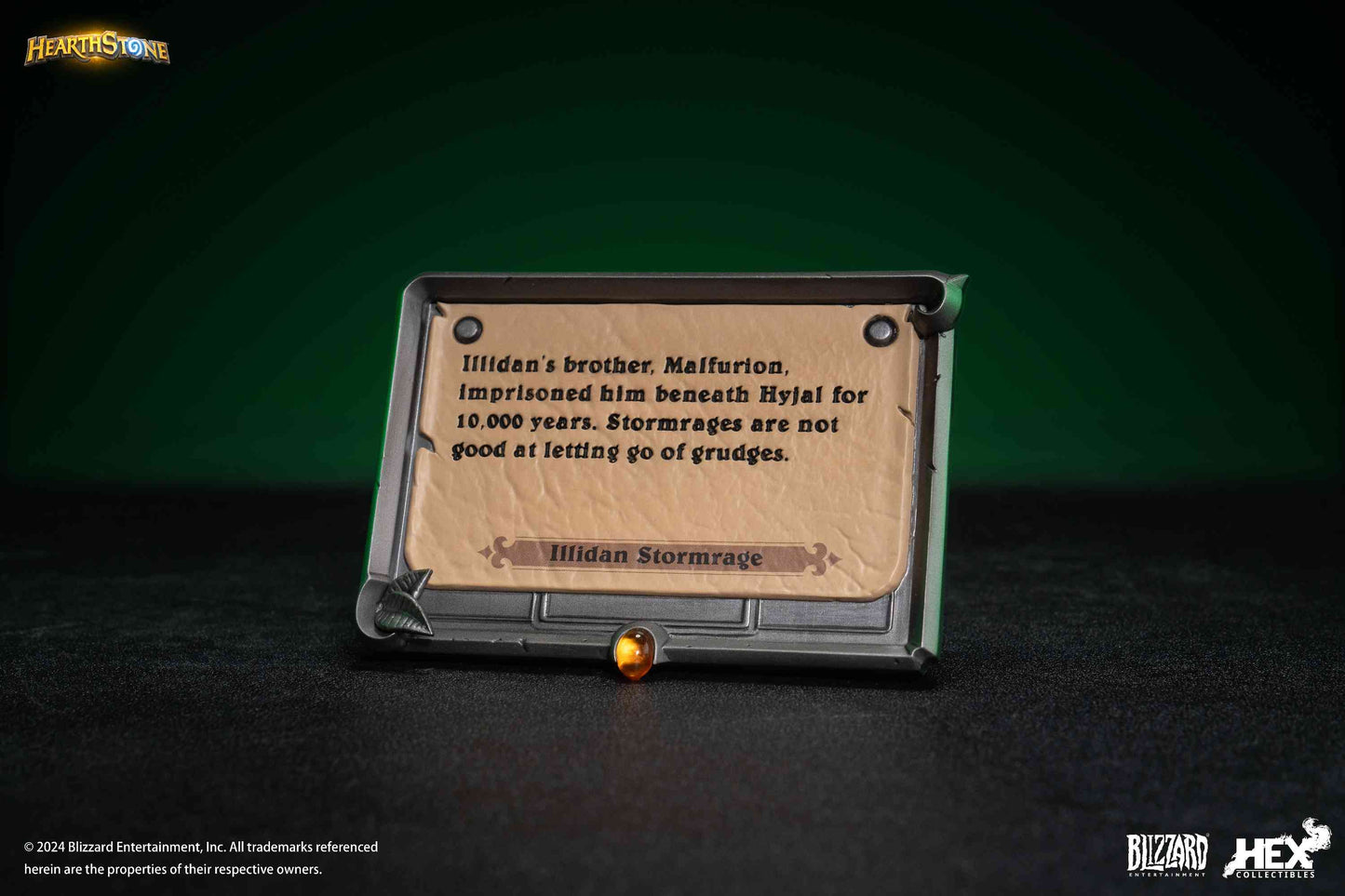082025 - Hearthstone - Illidan Stormrage - Statuette Hex Collectible