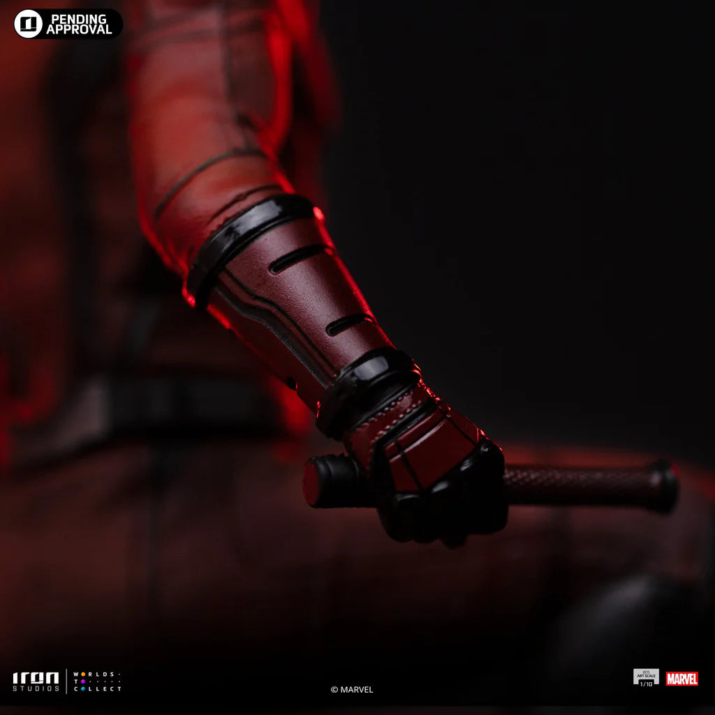 022026 - Marvel - Daredevil (Born Again Ver.) - Statuette Iron Studio
