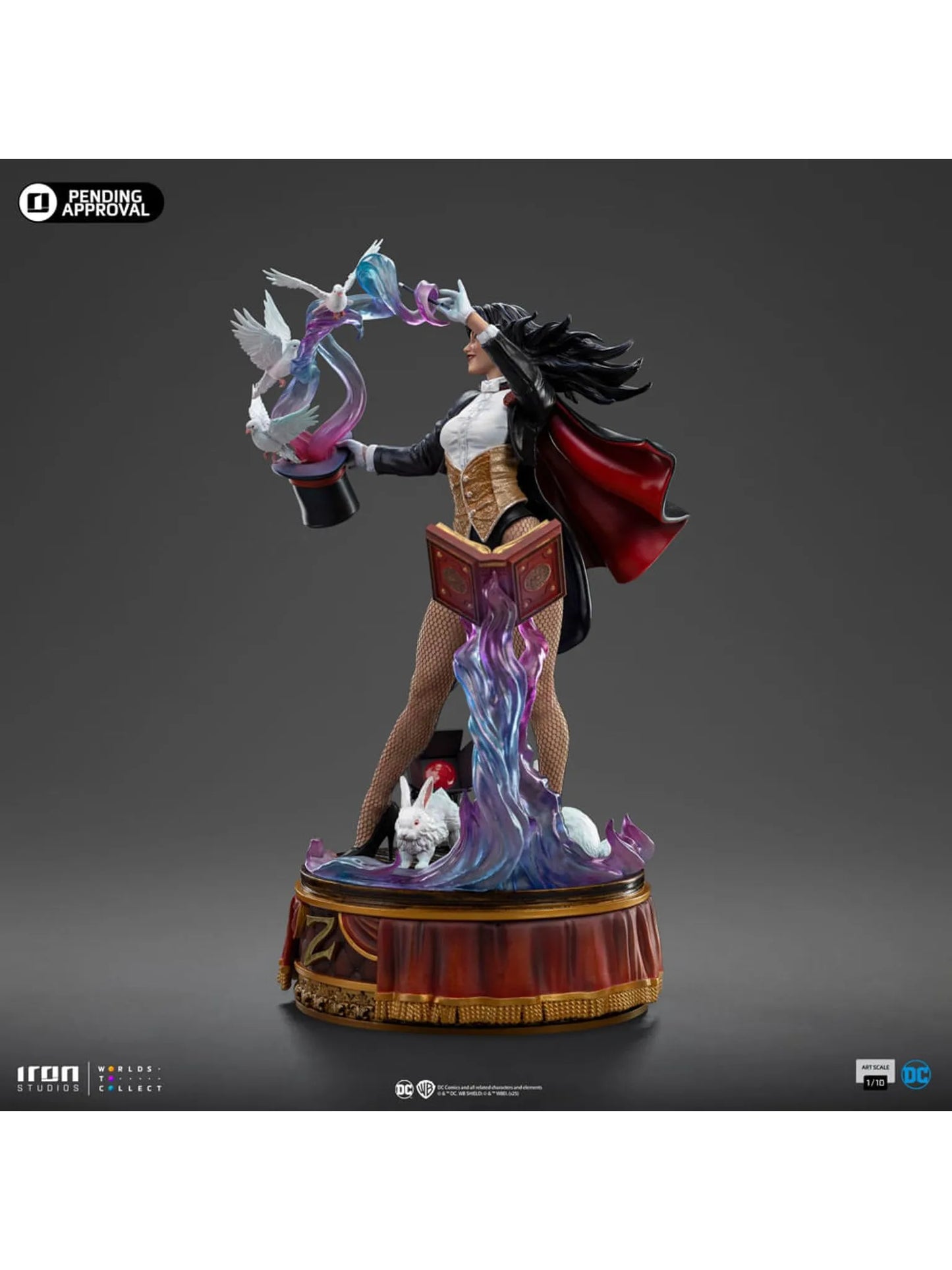 122025 - DC Comics - Zatanna - Statuette Iron Studio