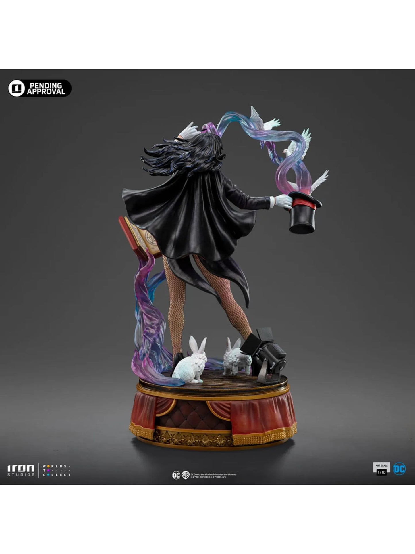 122025 - DC Comics - Zatanna - Statuette Iron Studio