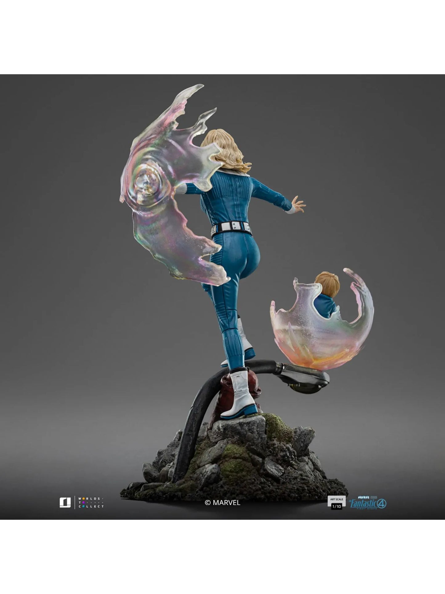 102025 - Les 4 Fantastiques - Madame Invisible - Statuette Iron Studio