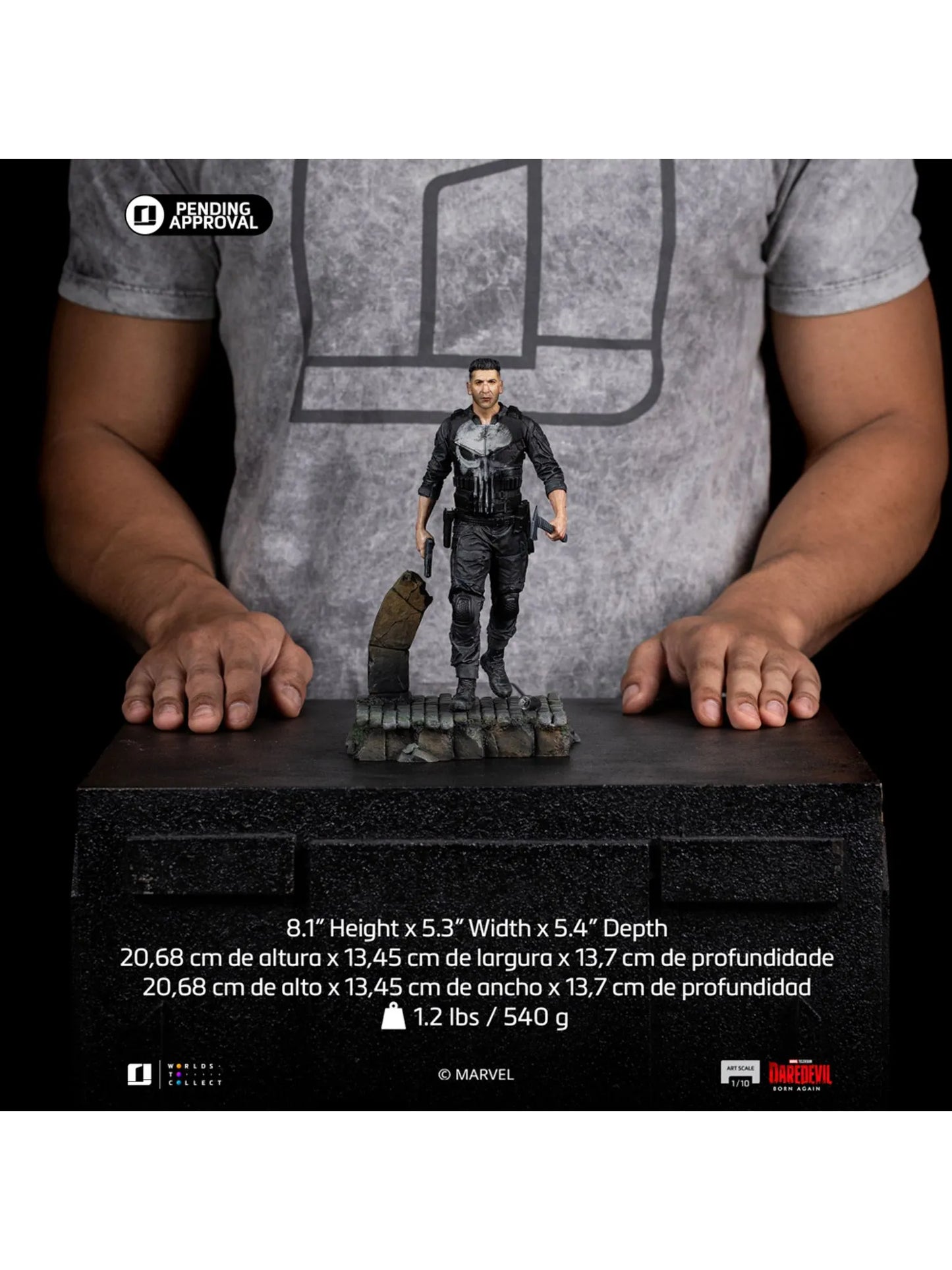 042026 - Marvel - Punisher - Statuette Iron Studio