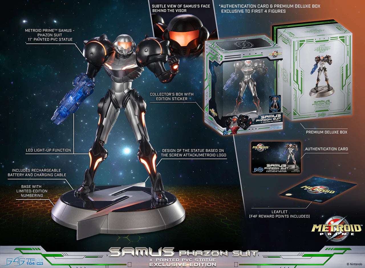 012026 - Metroid Prime - Samus Phazon Suit (Collector´s Edition) - Statuette First 4 Figure