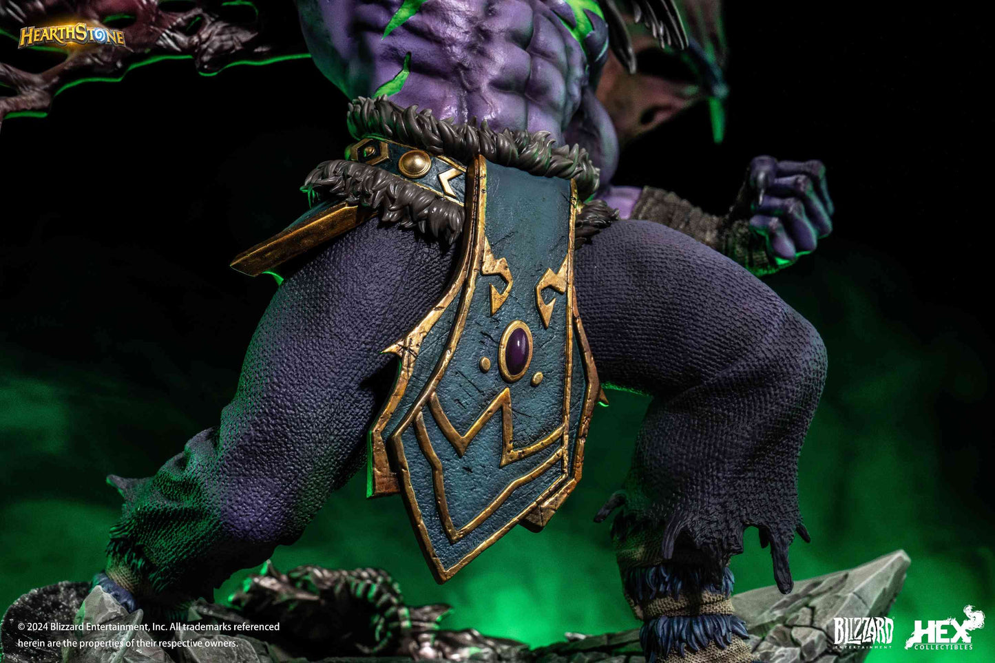 082025 - Hearthstone - Illidan Stormrage - Statuette Hex Collectible