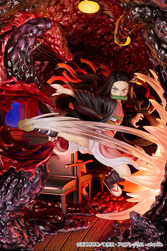 102025 - Demon Slayer - Nezuko Kamado "Mugen Train" - Statuette Good Smile Company