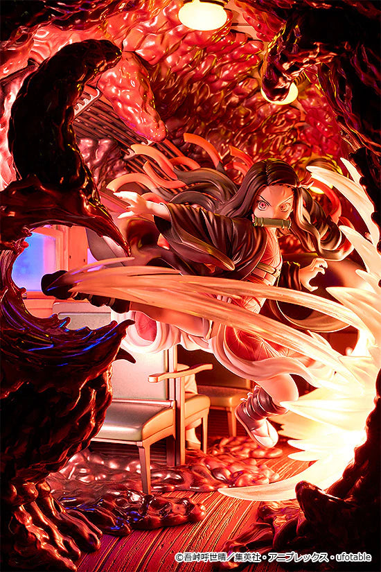 102025 - Demon Slayer - Nezuko Kamado "Mugen Train" - Statuette Good Smile Company